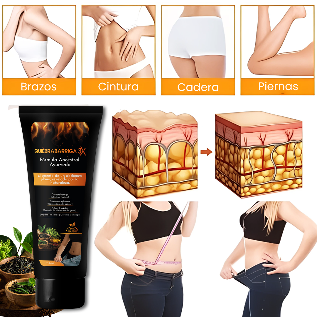 Quiebrabarriga 3X Fórmula ayurveda